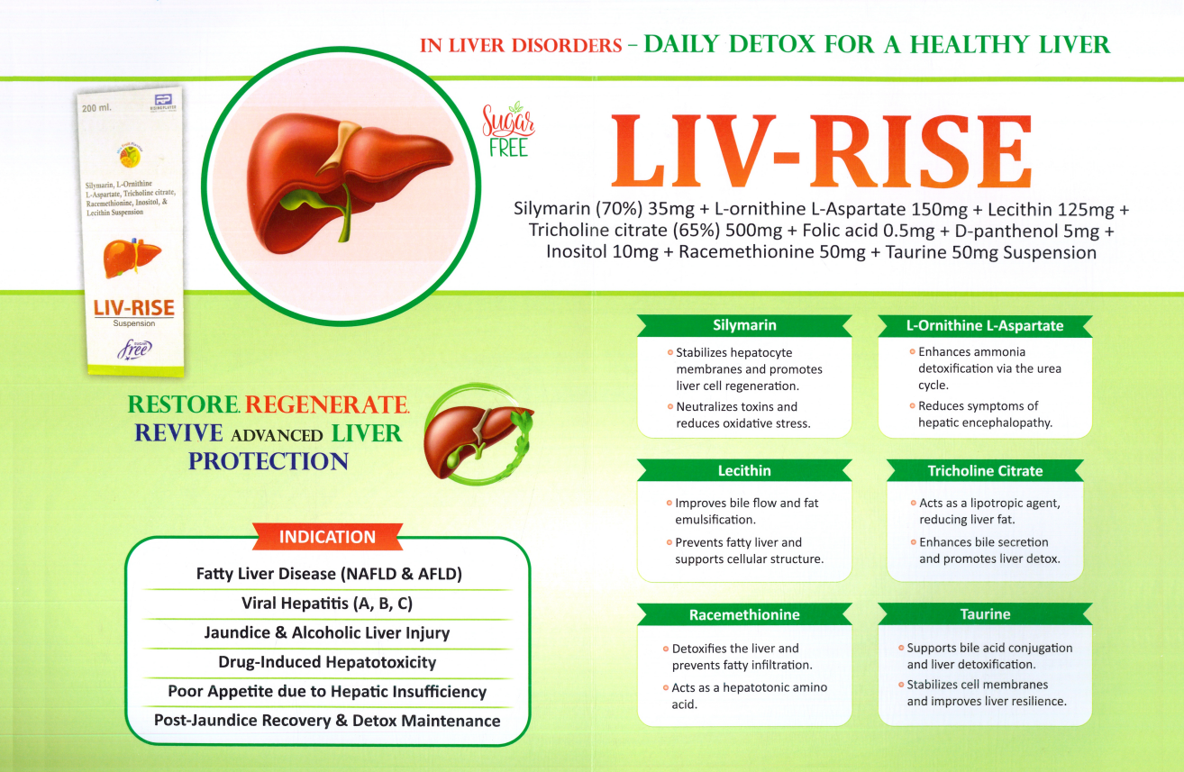 Live-Rise Liver Support Suspension (200ml)