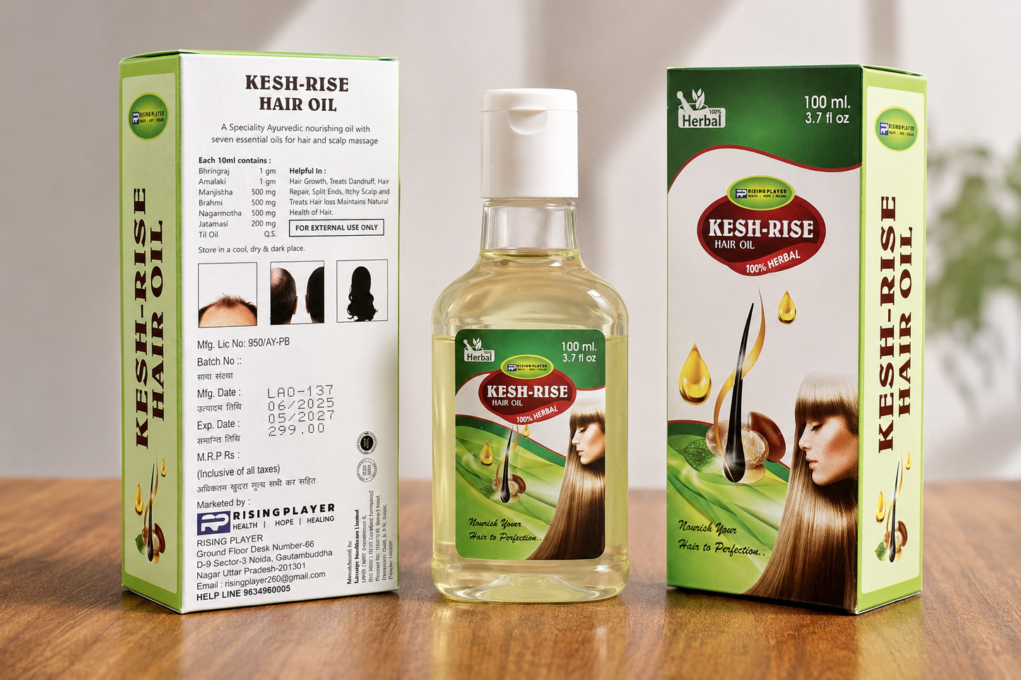 Kesh Rise Hair Oil Combo