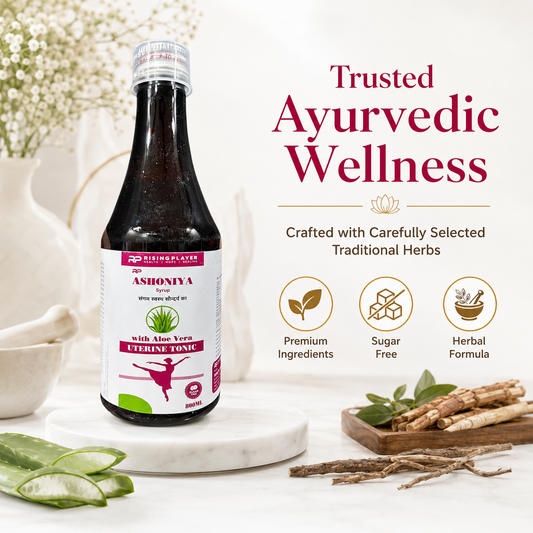 Ashoniya Syrup with Aloe Vera | Sugar Free Ayurvedic Women's Wellness Tonic | 800 ML