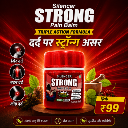 Silencer Strong Pain Balm