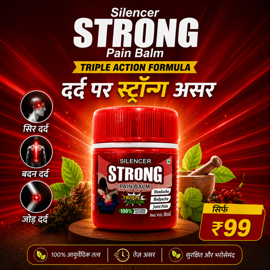 Silencer Strong Pain Balm