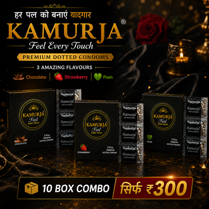 KAMURJA – Feel Every Touch 10 Pcs (Pack of 3)