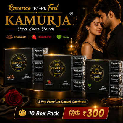 KAMURJA – Feel Every Touch 10 Pcs (Pack of 3)